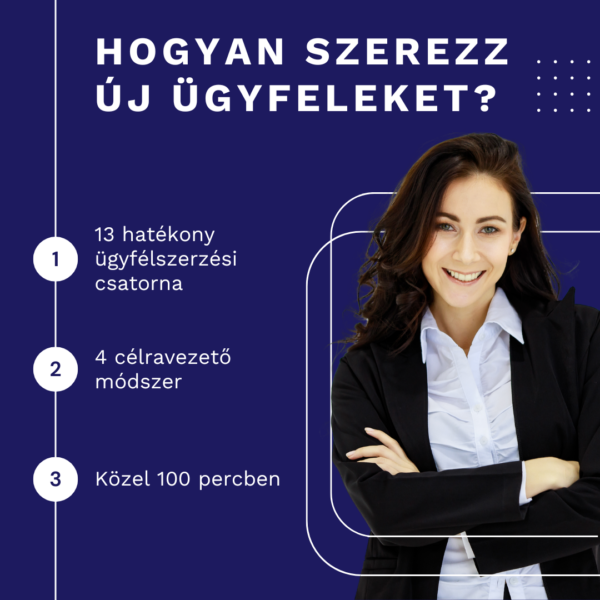 Hogyan szerezz új ügyfeleket?